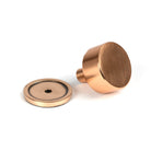 Polished Bronze Kelso Cabinet Knob - 32mm (Plain) | From The Anvil-Cabinet Knobs-Yester Home