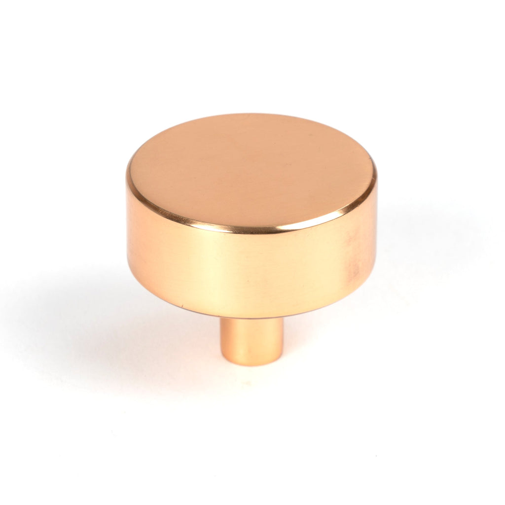 Polished Bronze Kelso Cabinet Knob - 38mm (No rose) | From The Anvil-Cabinet Knobs-Yester Home