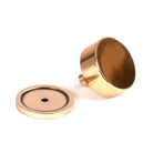Polished Bronze Kelso Cabinet Knob - 38mm (Plain) | From The Anvil-Cabinet Knobs-Yester Home
