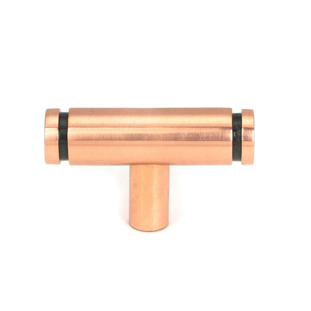 Polished Bronze Kelso T-Bar | From The Anvil-Cabinet Knobs-Yester Home