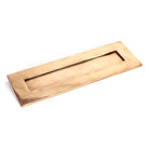 Polished Bronze Large Letter Plate | From The Anvil-Letter Plates-Yester Home
