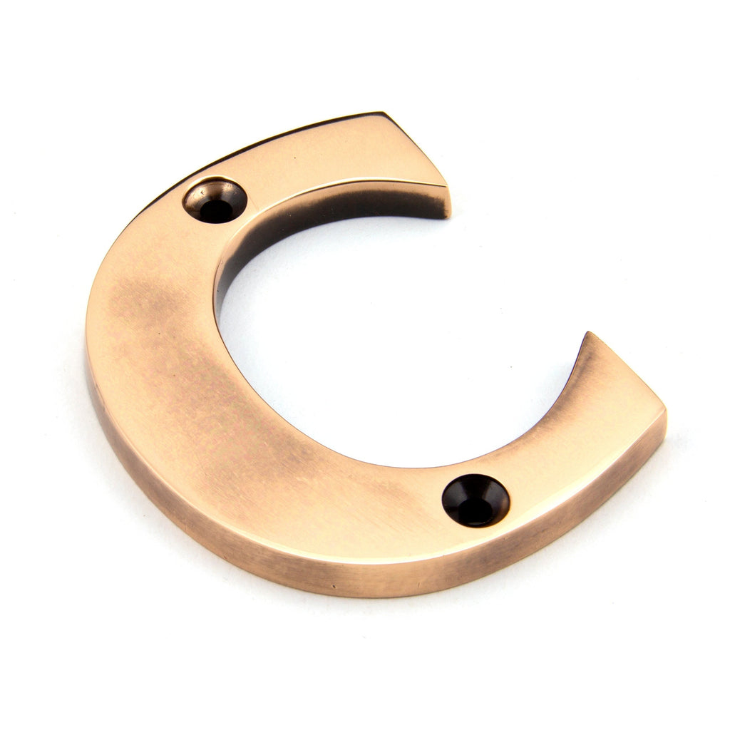 Polished Bronze Letter C | From The Anvil