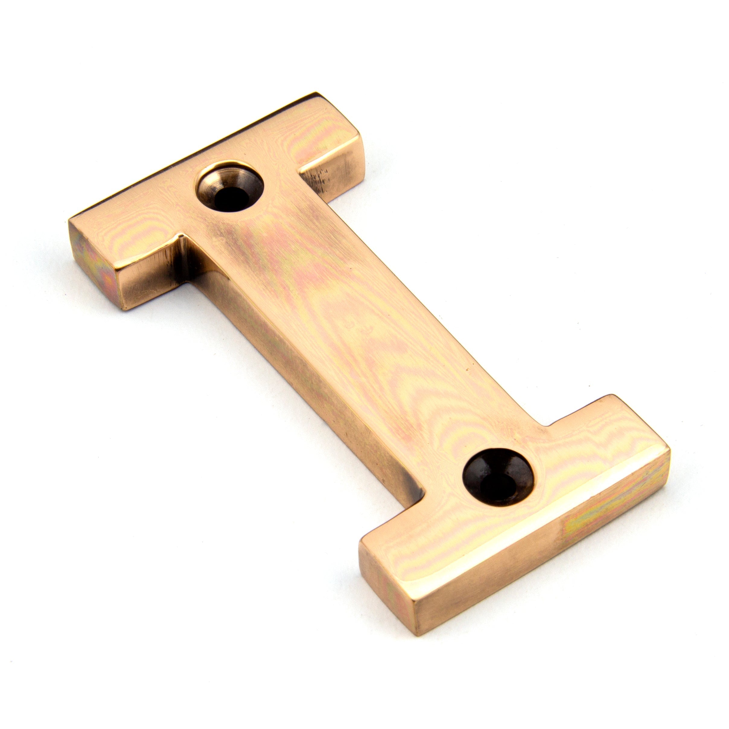 Polished Bronze Letter I | From The Anvil-Letters-Yester Home