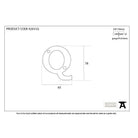 Polished Bronze Letter Q | From The Anvil-Letters-Yester Home