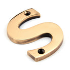Polished Bronze Letter S | From The Anvil-Letters-Yester Home