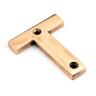 Polished Bronze Letter T | From The Anvil - Letters - From The Anvil - Yester Home