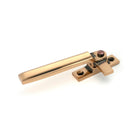 Polished Bronze Locking Art Deco Fastener - LH - Locking Fasteners - From The Anvil - Yester Home