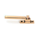 Polished Bronze Locking Art Deco Fastener - RH - Locking Fasteners - From The Anvil - Yester Home