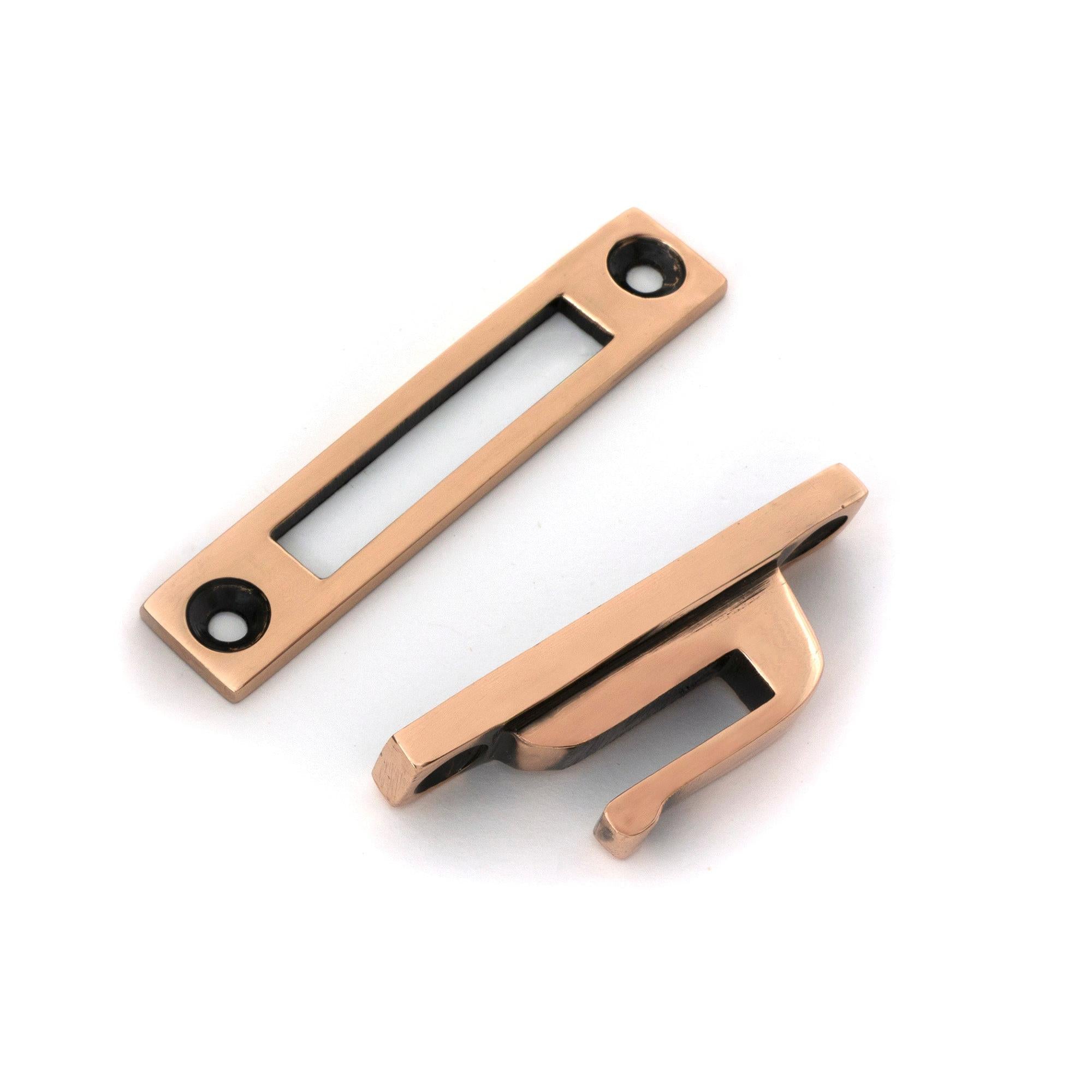 Polished Bronze Locking Brompton Fastener – LH - Locking Fasteners - From The Anvil - Yester Home