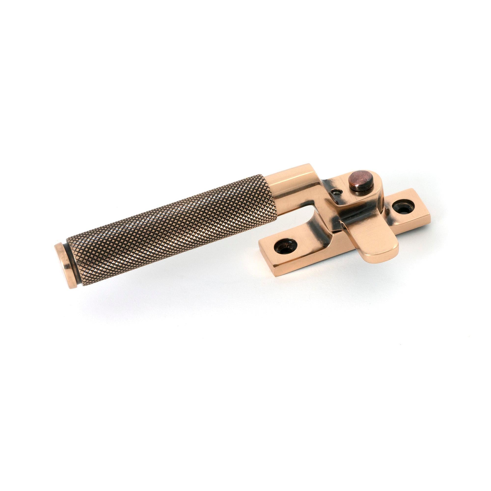 Polished Bronze Locking Brompton Fastener – LH - Locking Fasteners - From The Anvil - Yester Home