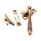 Polished Bronze Locking Reeded Fastener | From The Anvil-Locking Fasteners-Yester Home