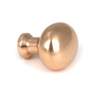 Polished Bronze Moore Cabinet Knob - 25mm - Cabinet Knobs - From The Anvil - Yester Home