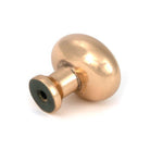 Polished Bronze Moore Cabinet Knob - 32mm - Cabinet Knobs - From The Anvil - Yester Home