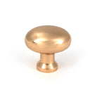 Polished Bronze Moore Cabinet Knob - 32mm - Cabinet Knobs - From The Anvil - Yester Home