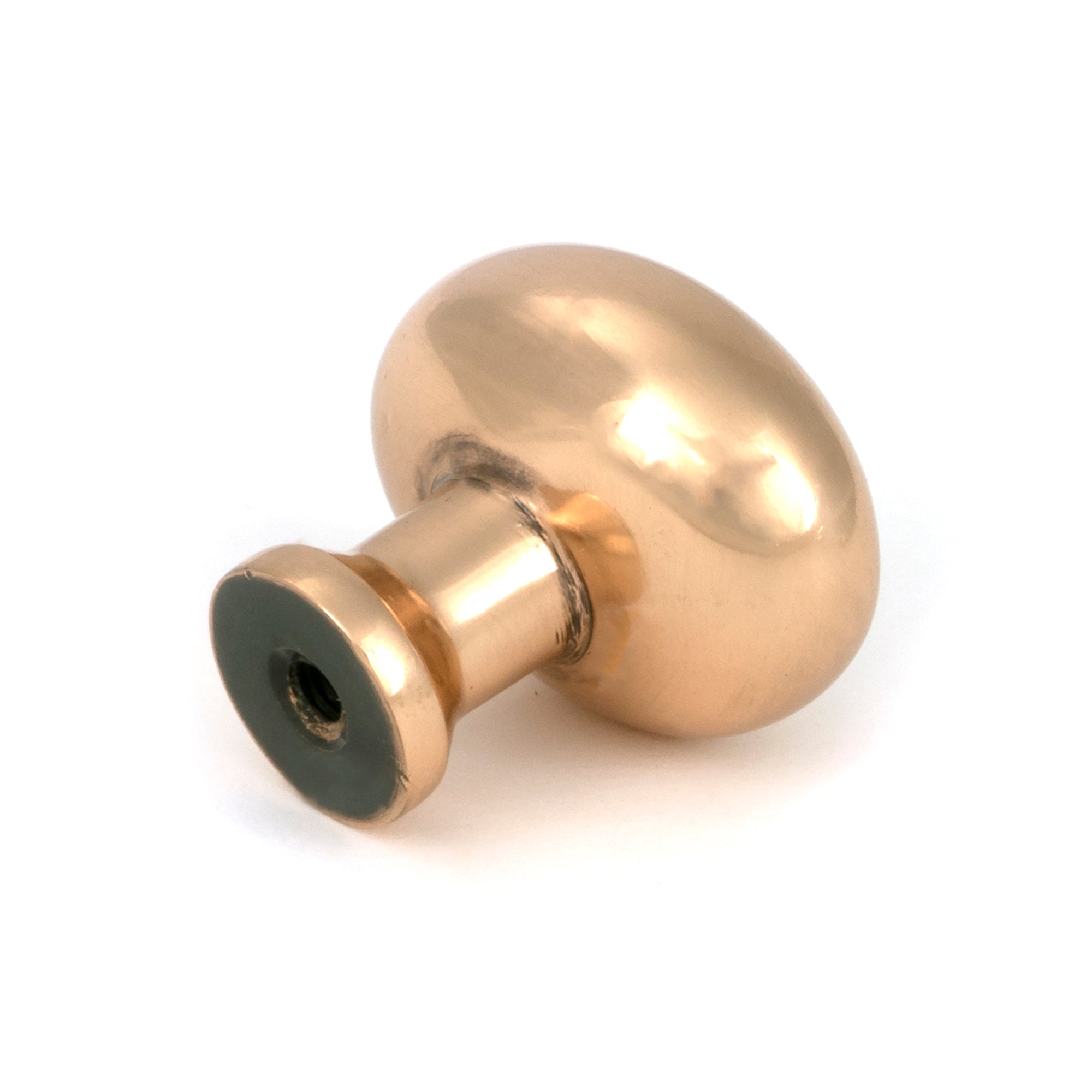 Polished Bronze Moore Cabinet Knob - 32mm - Cabinet Knobs - From The Anvil - Yester Home