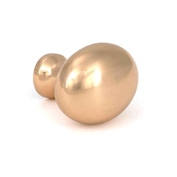 Polished Bronze Moore Cabinet Knob - 38mm - Cabinet Knobs - From The Anvil - Yester Home