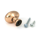 Polished Bronze Moore Cabinet Knob - 38mm - Cabinet Knobs - From The Anvil - Yester Home
