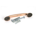 Polished Bronze Moore Pull Handle - Small - Pull Handles - From The Anvil - Yester Home