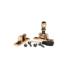 Polished Bronze Mushroom Brighton Fastener - Narrow (Square) | From The Anvil - Brighton Fasteners - From The Anvil - Yester Home