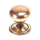 Polished Bronze Mushroom Cabinet Knob 38mm | From The Anvil - Cabinet Knobs - From The Anvil - Yester Home