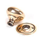 Polished Bronze Mushroom Mortice/Rim Knob Set | From The Anvil - Mortice Knobs - From The Anvil - Yester Home