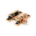 Polished Bronze Mushroom Quadrant Fastener - Narrow | From The Anvil - Quadrant Fasteners - From The Anvil - Yester Home