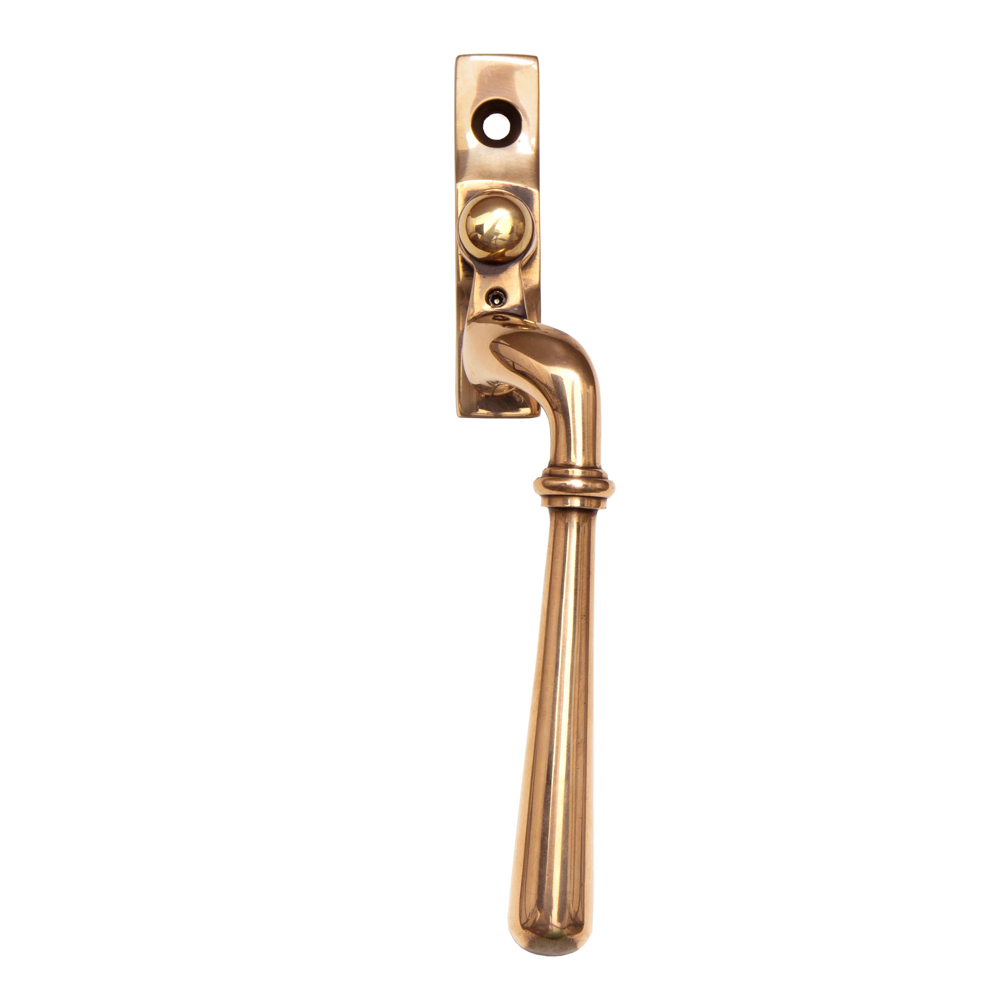 Polished Bronze Newbury Espag - RH | From The Anvil - Espag. Fasteners - From The Anvil - Yester Home