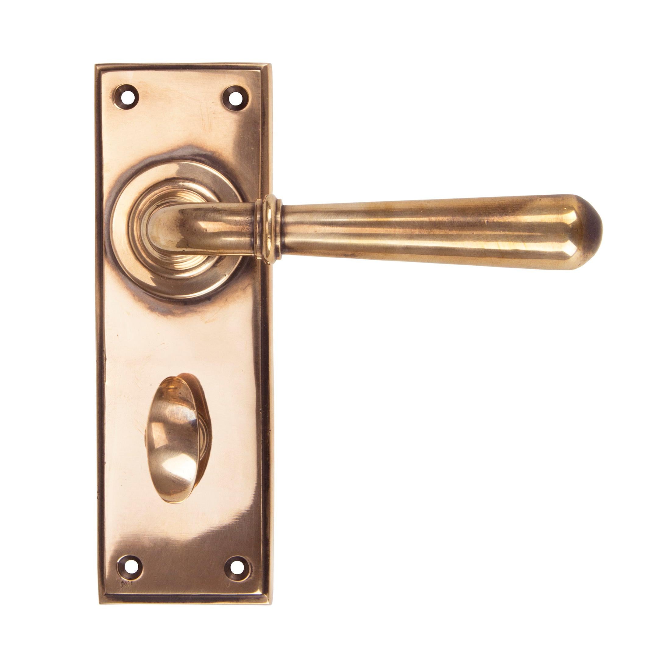 Polished Bronze Newbury Lever Bathroom Set | From The Anvil - Lever Bathroom - From The Anvil - Yester Home