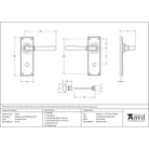 Polished Bronze Newbury Lever Bathroom Set | From The Anvil - Lever Bathroom - From The Anvil - Yester Home