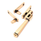 Polished Bronze Night-Vent Locking Avon Fastener | From The Anvil - Night-Vent Fasteners - From The Anvil - Yester Home
