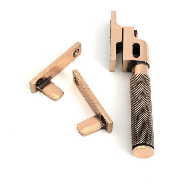 Polished Bronze Night-Vent Locking Brompton Fastener - Night-Vent Fasteners - From The Anvil - Yester Home