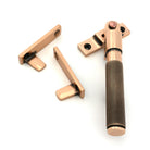 Polished Bronze Night-Vent Locking Brompton Fastener - Night-Vent Fasteners - From The Anvil - Yester Home