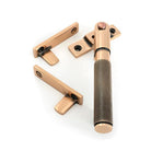 Polished Bronze Night-Vent Locking Brompton Fastener - Night-Vent Fasteners - From The Anvil - Yester Home