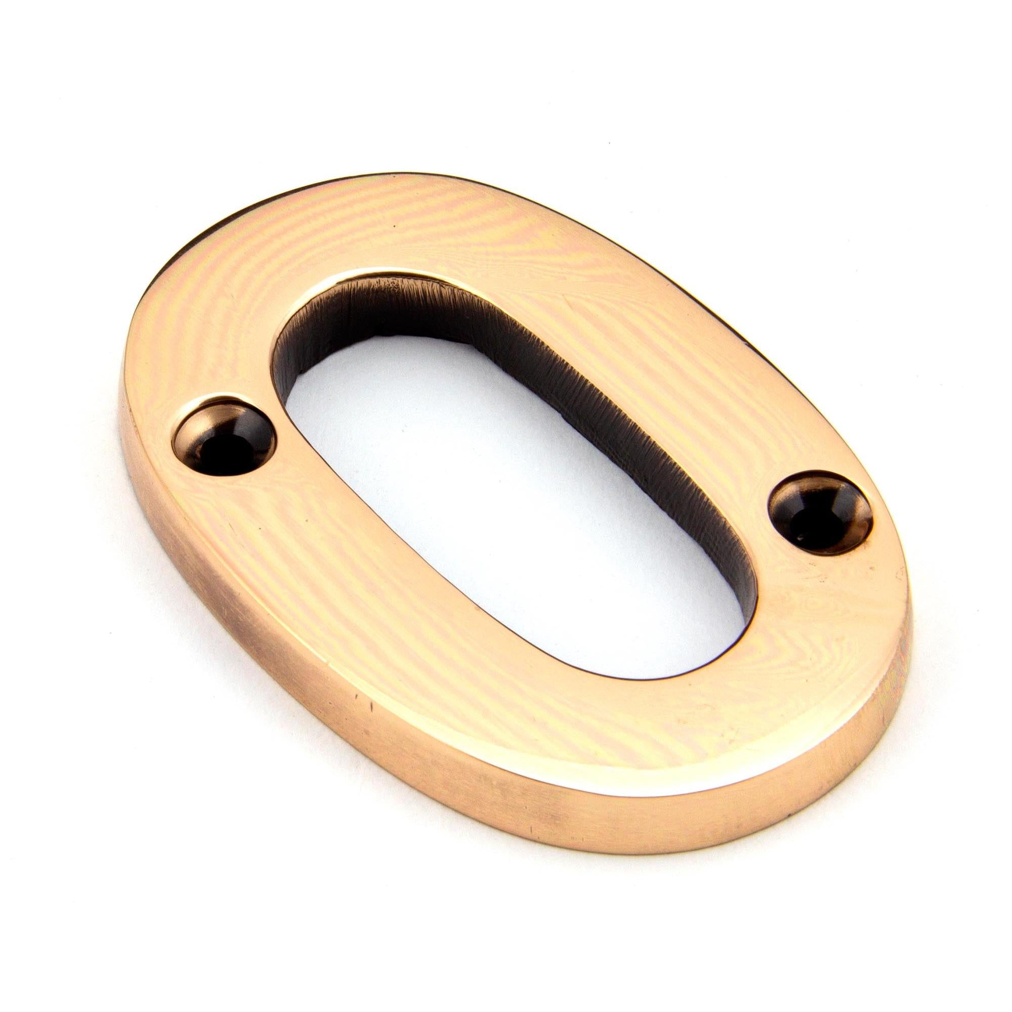 Polished Bronze Numeral 0 | From The Anvil - Numerals - From The Anvil - Yester Home
