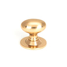 Polished Bronze Oval Cabinet Knob 40mm | From The Anvil - Cabinet Knobs - From The Anvil - Yester Home