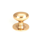 Polished Bronze Oval Cabinet Knob 40mm | From The Anvil-Cabinet Knobs-Yester Home