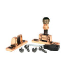 Polished Bronze Prestbury Brighton Fastener - Narrow (Square) | From The Anvil - Brighton Fasteners - From The Anvil - Yester Home