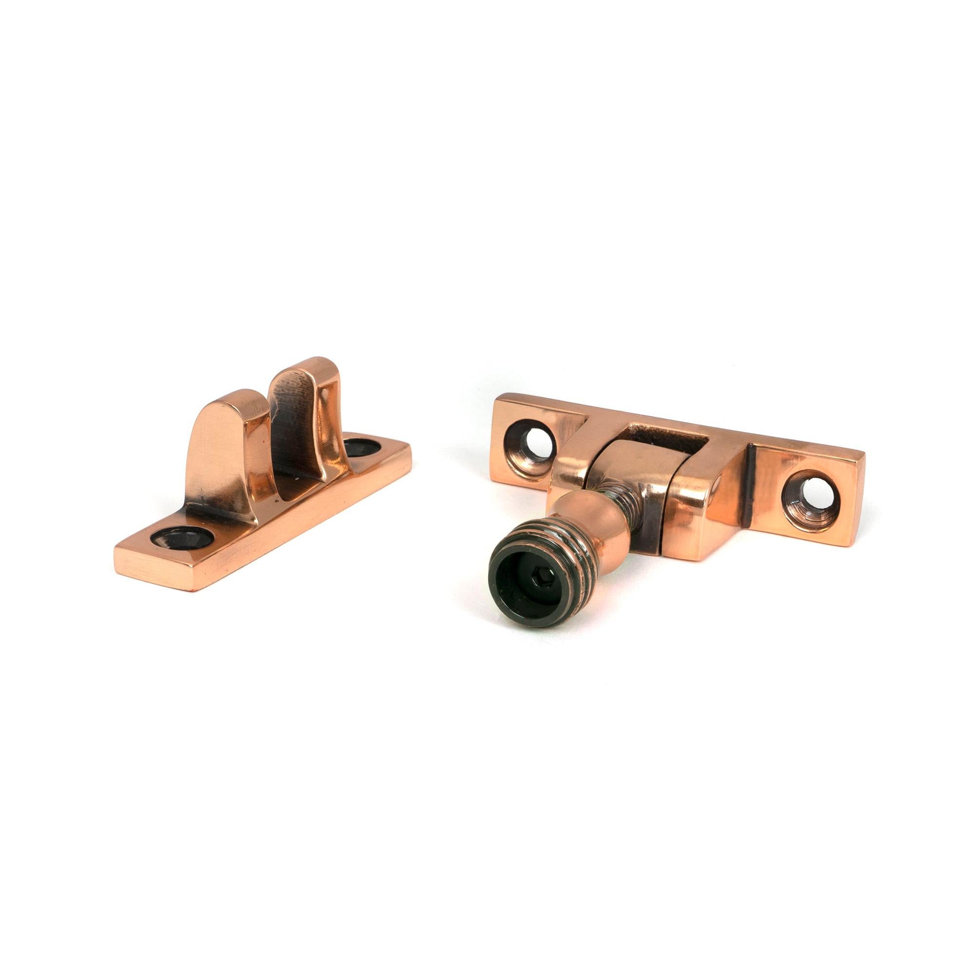 Polished Bronze Prestbury Brighton Fastener - Narrow (Square) | From The Anvil - Brighton Fasteners - From The Anvil - Yester Home