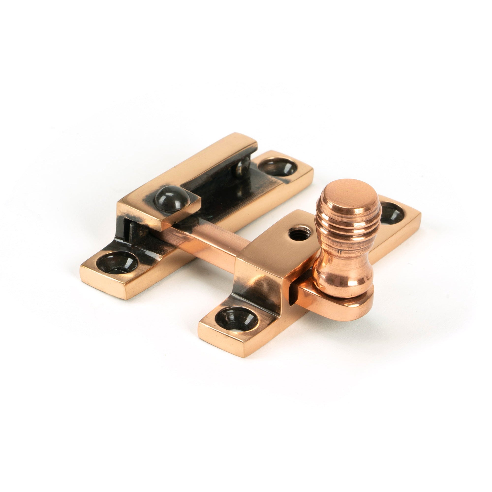 Polished Bronze Prestbury Quadrant Fastener - Narrow | From The Anvil-Quadrant Fasteners-Yester Home