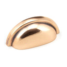 Polished Bronze Regency Concealed Drawer Pull | From The Anvil-Drawer Pulls-Yester Home