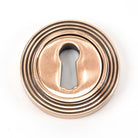 Polished Bronze Round Escutcheon (Beehive) | From The Anvil - Escutcheons - From The Anvil - Yester Home