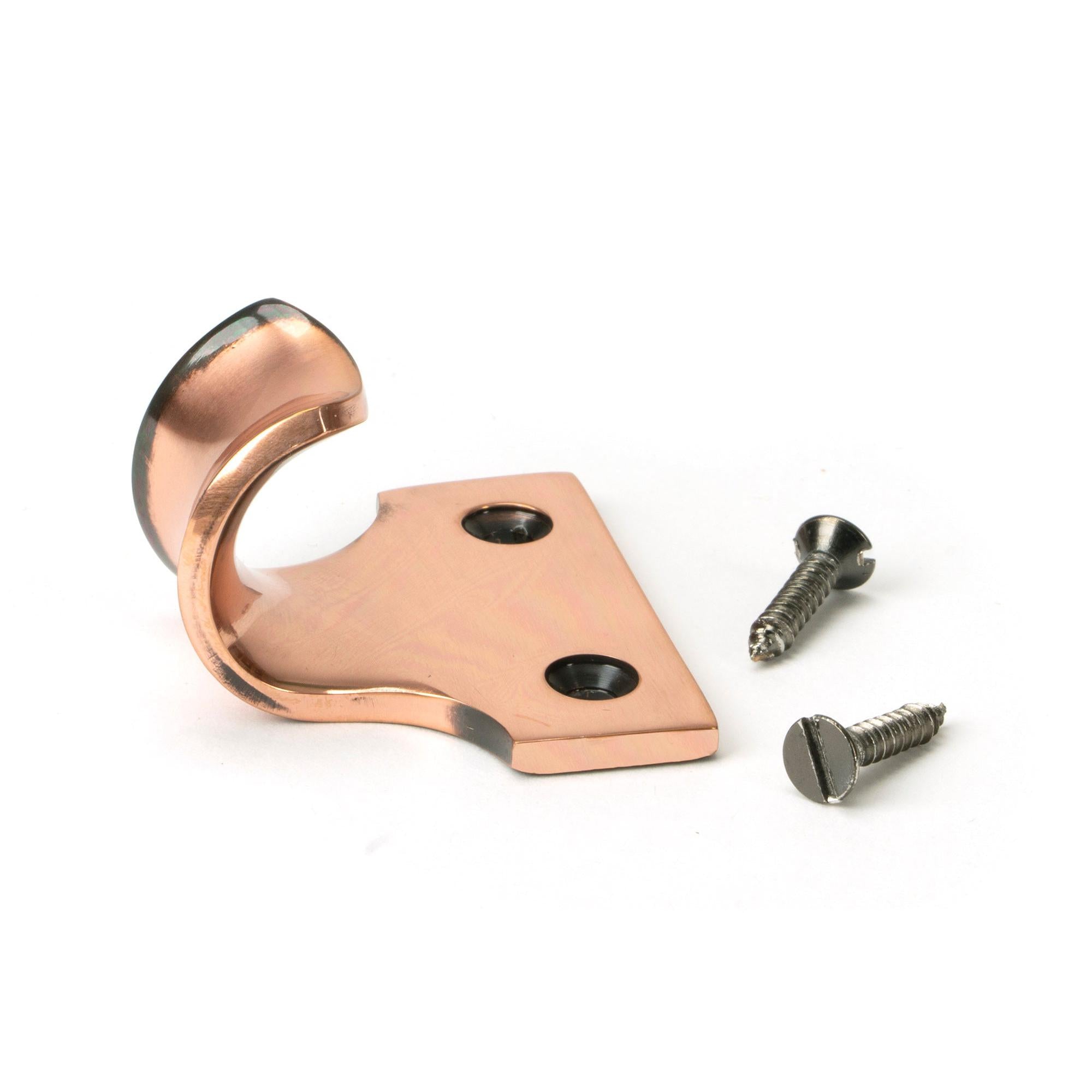 Polished Bronze Sash Lift | From The Anvil - Sash Lifts - From The Anvil - Yester Home