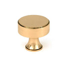 Polished Bronze Scully Cabinet Knob - 32mm - Cabinet Knobs - From The Anvil - Yester Home