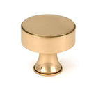 Polished Bronze Scully Cabinet Knob - 38mm - Cabinet Knobs - From The Anvil - Yester Home