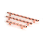 Polished Bronze Scully Pull Handle - Medium - Pull Handles - From The Anvil - Yester Home