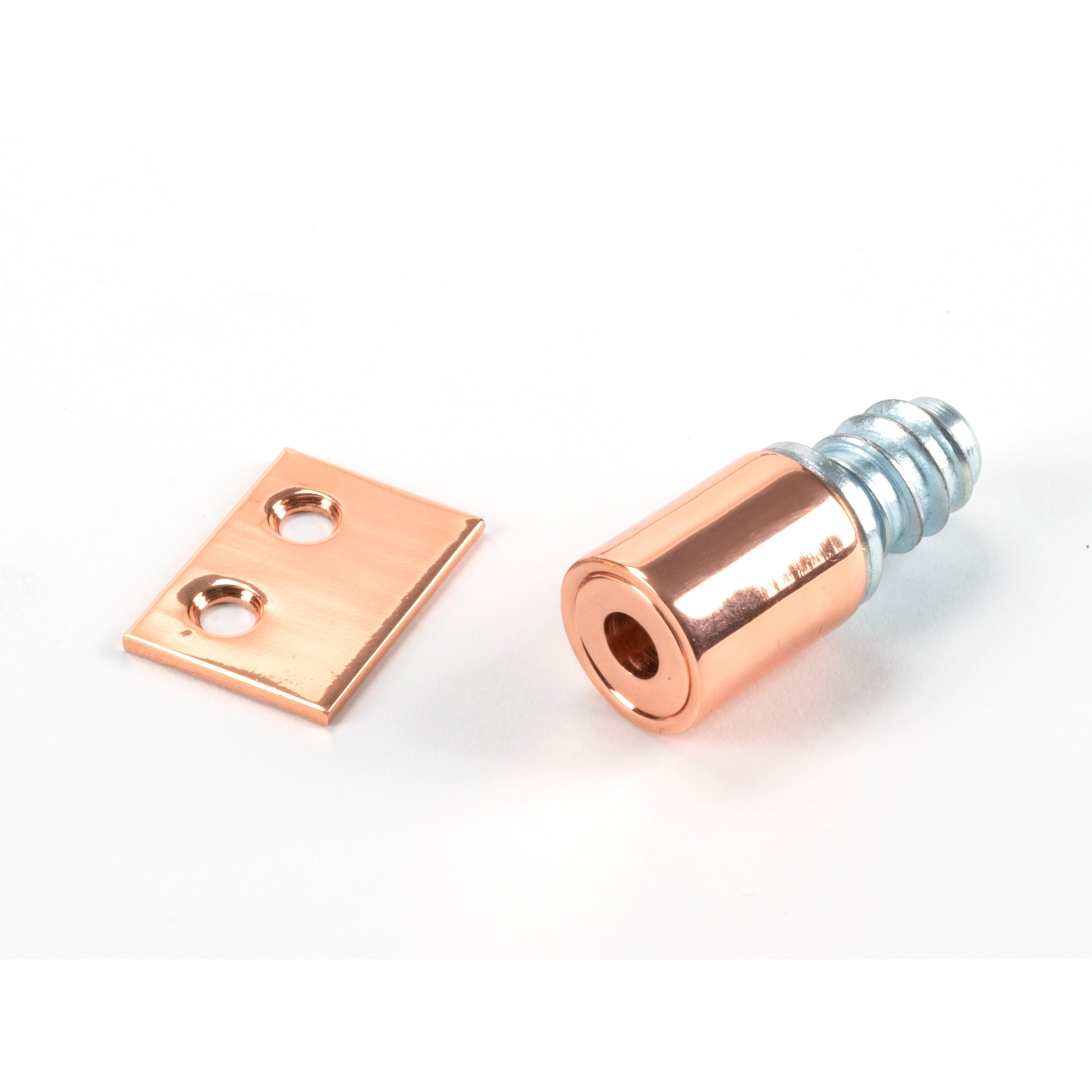 Polished Bronze Secure Stops (Pack of 4) | From The Anvil-Sash Stops-Yester Home