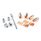 Polished Bronze Secure Stops (Pack of 4) | From The Anvil - Sash Stops - From The Anvil - Yester Home