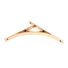 Polished Bronze Tyne Shelf Bracket (314mm x 250mm) | From The Anvil - Shelf Brackets - From The Anvil - Yester Home