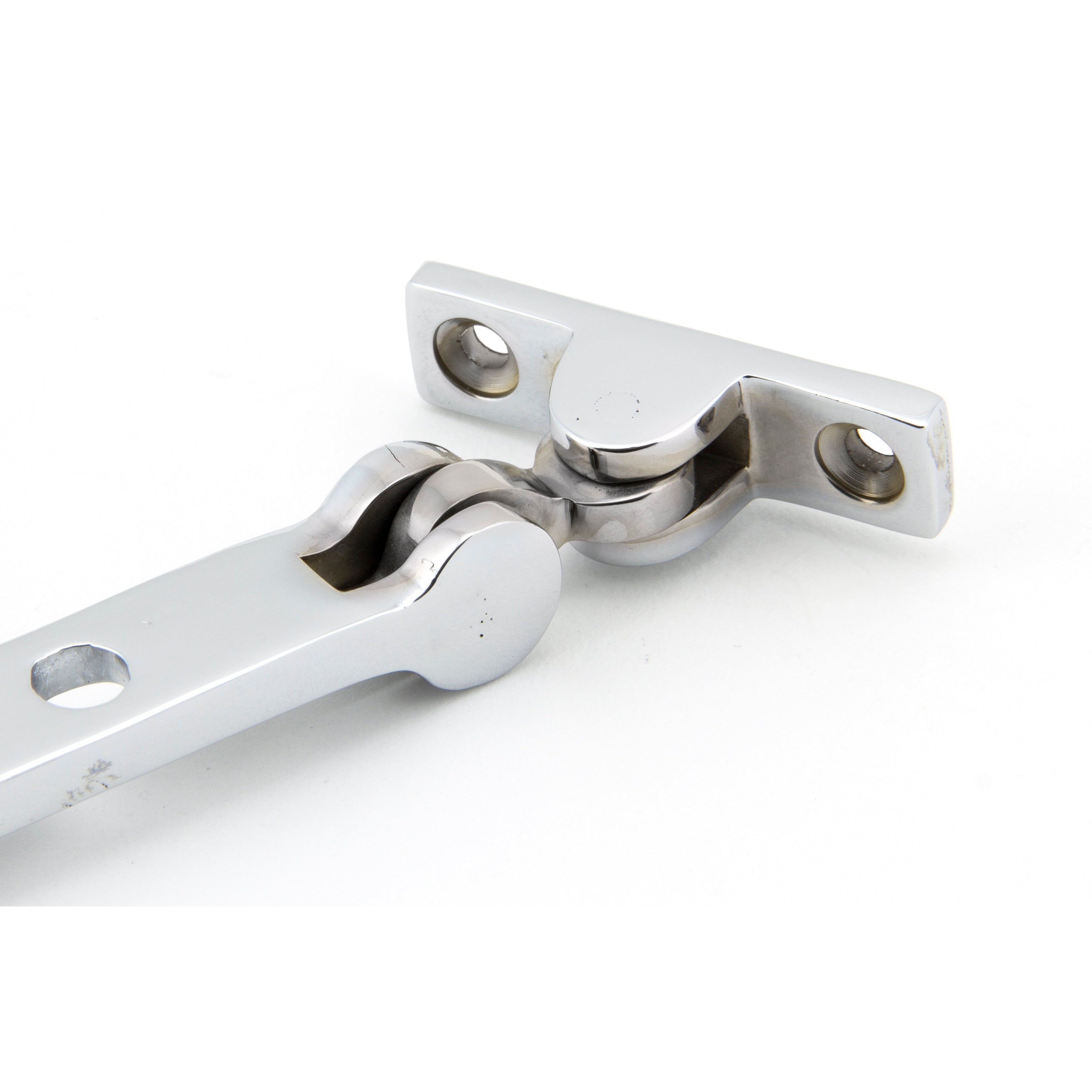 Polished Chrome 10" Avon Stay | From The Anvil-Stays-Yester Home