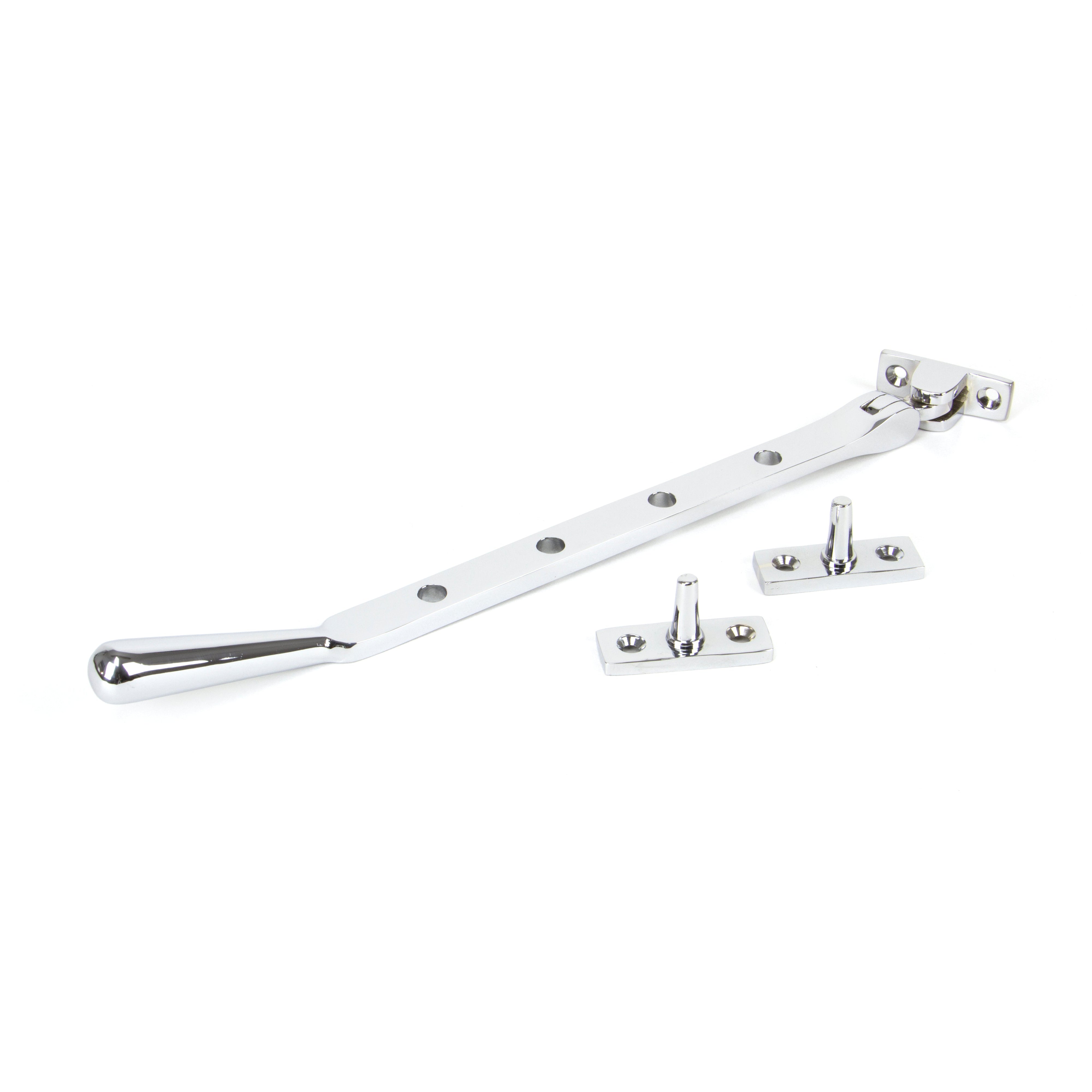 Polished Chrome 10" Newbury Stay | From The Anvil-Stays-Yester Home